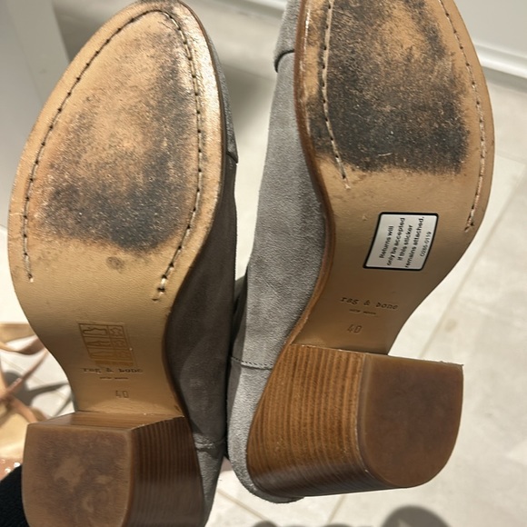Rag & Bone suede boots. - Picture 3 of 4